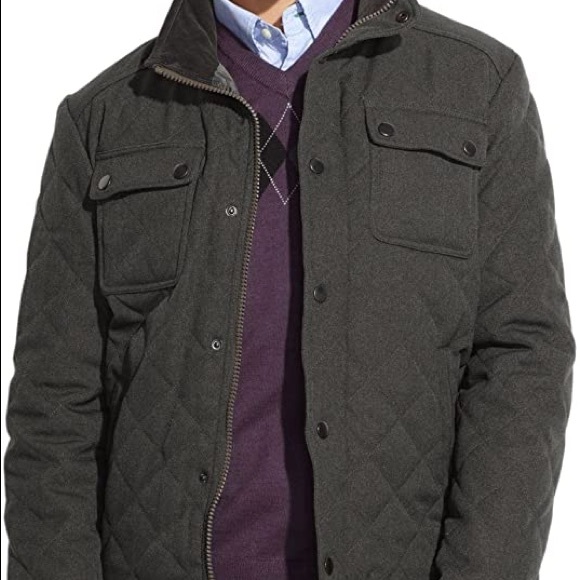 Kenneth Cole Reaction Men's Quilted Jacket - Picture 2 of 6